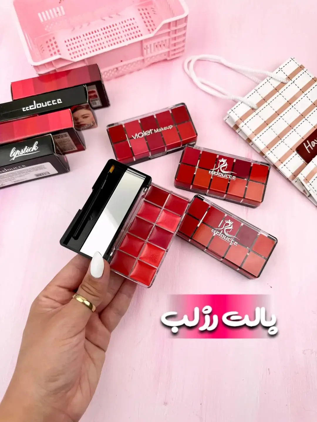 10 In 1 Creamy Lipstick/Blush Palette - Image 6
