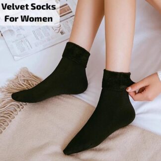 Women Wool Thermal Socks Warm Cuff Winter Spring Pakistan