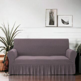 5 Seater Jersey Sofa Cover Set Dust Proof Stretchable