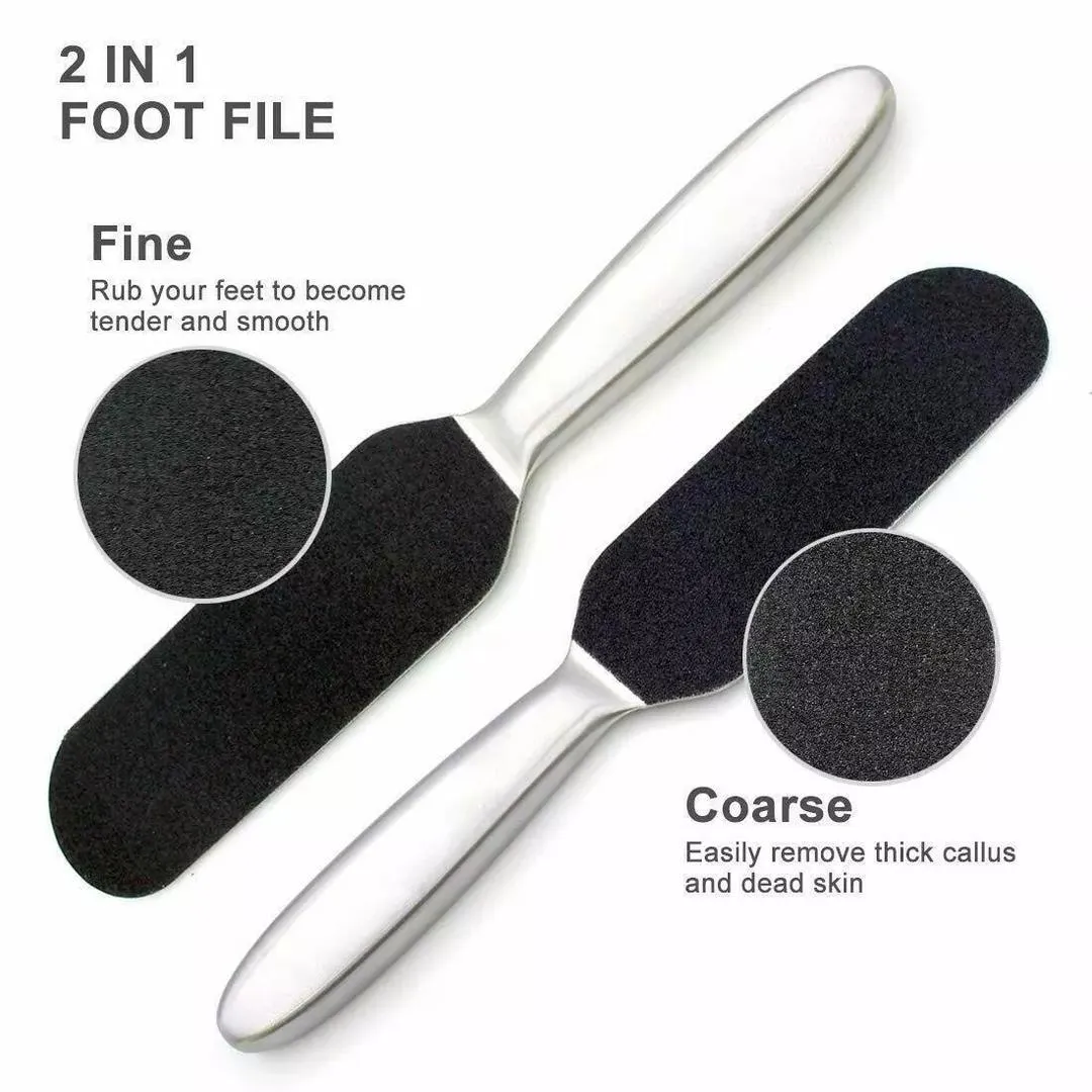 Stainless Steel Foot Filer for Dead Skin Removal - Image 3