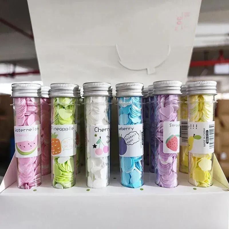 Multicolor Scented Paper Soaps ABS Plastic Travel Kit - Image 4