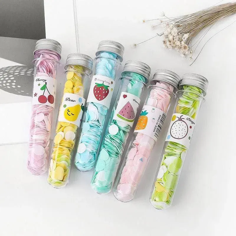Multicolor Scented Paper Soaps ABS Plastic Travel Kit - Image 5