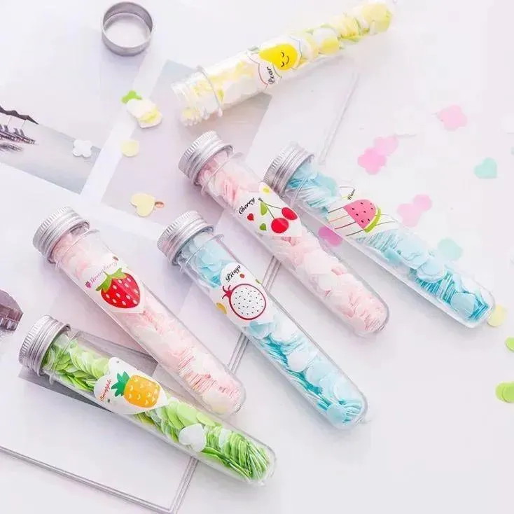 Multicolor Scented Paper Soaps ABS Plastic Travel Kit - Image 6