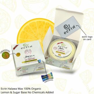 Ecrin Halawa Wax Lemon 100% Organic Smooth Hair Free