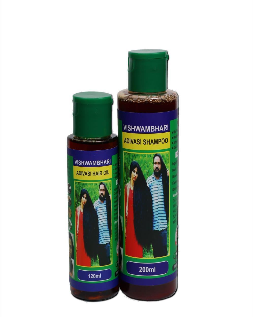 Adivasi Hair Oil & Shampoo Bundle 320ml