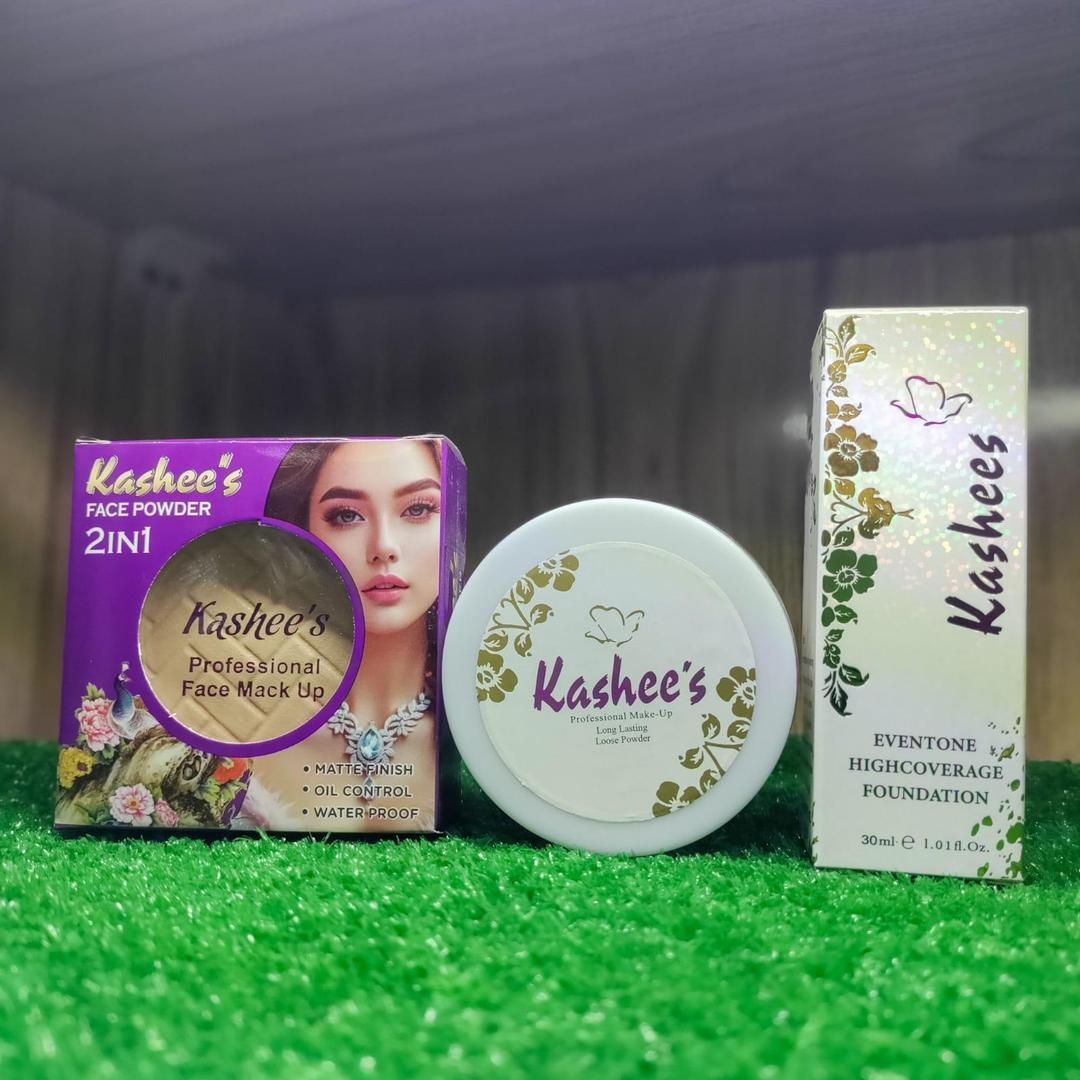 2 in 1 Makeup Set Foundation Powder 30ml Each - Image 2