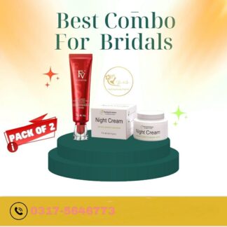 Bridal Skincare Bundle Night Cream + Foundation