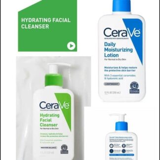 Hydrating Facial Cleanser & Lotion Set for Pakistani Skin