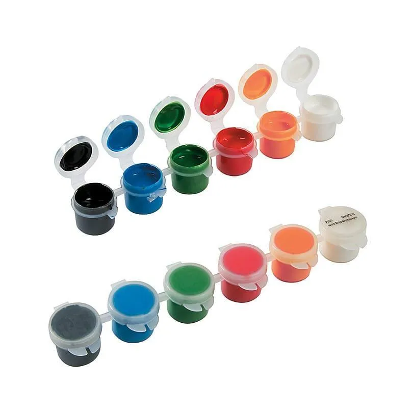 12 Pcs Poster Color Paint Set with Brush - Image 2