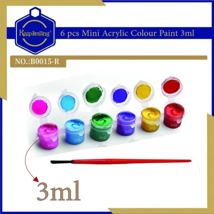 12 Pcs Poster Color Paint Set with Brush - Image 3