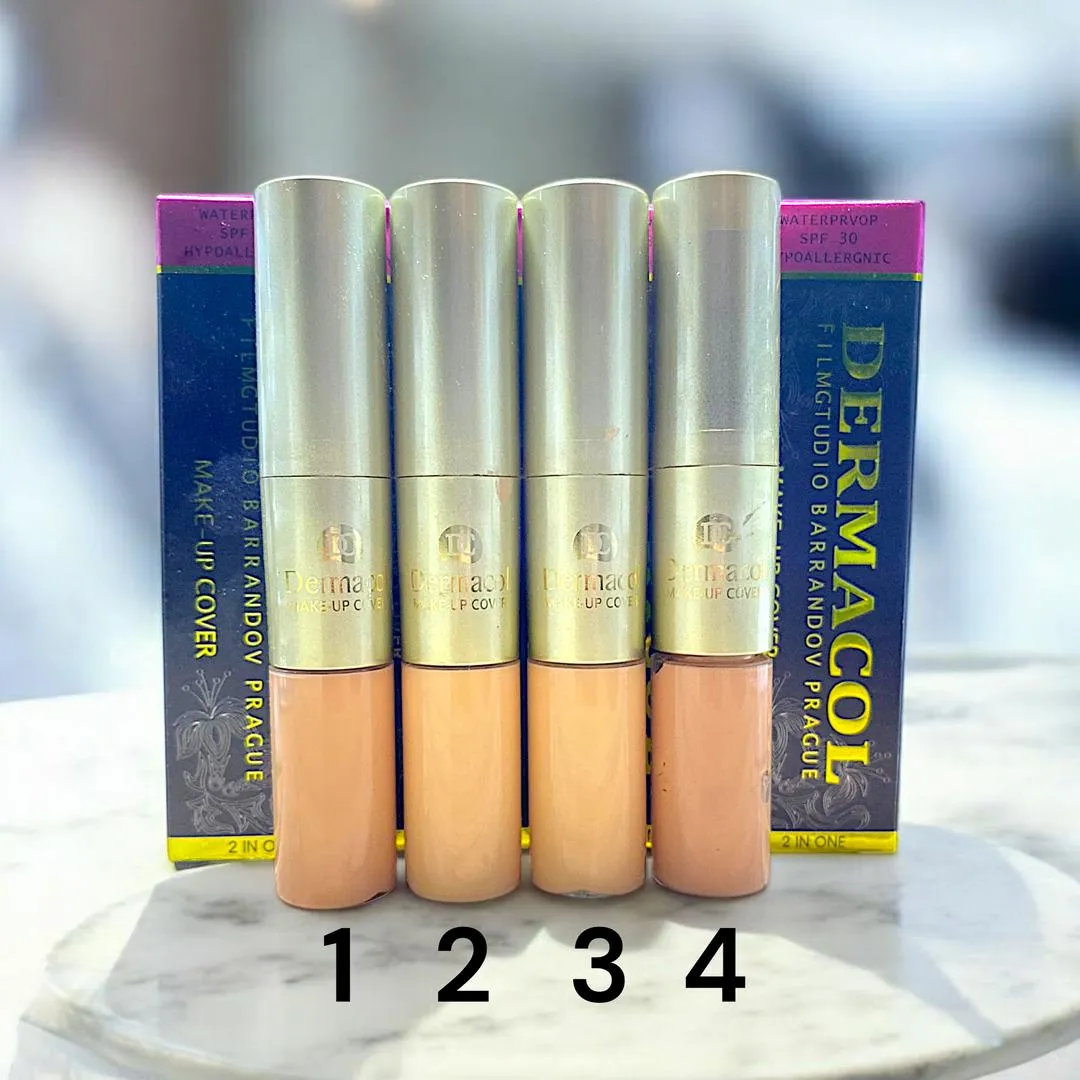 Dermacol 2 in 1 Contour Concealer High Coverage Dewy Finish - Image 2
