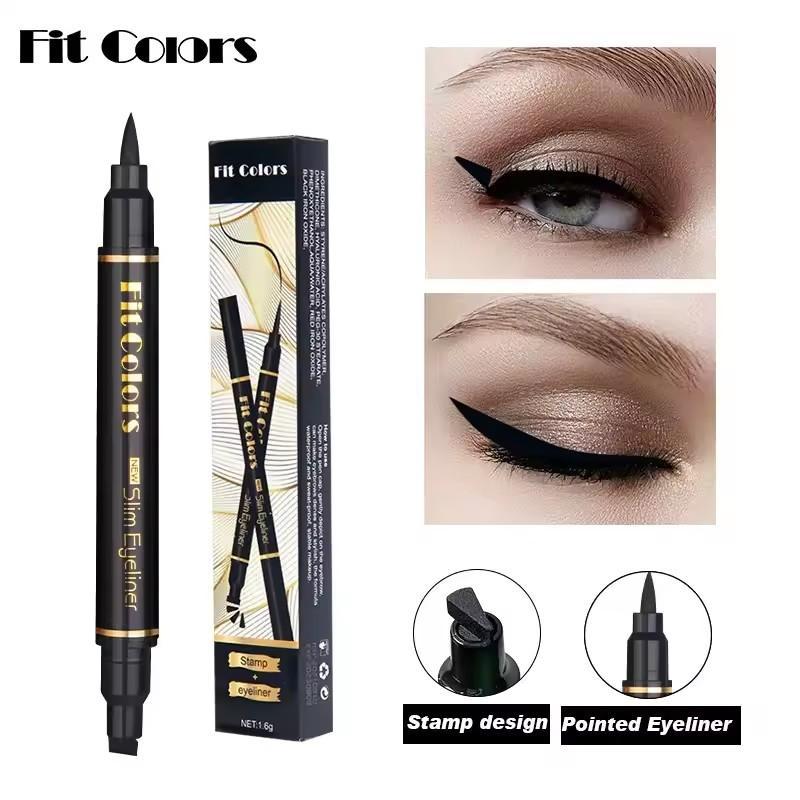 Waterproof Eyeliner Pen Dual End Smudge Proof - Image 5