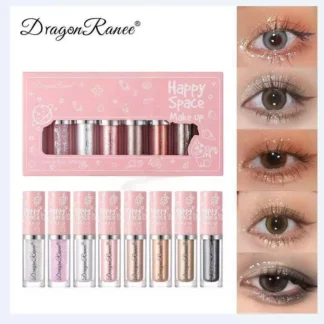 Dragon Ranee Liquid Glitter Eyeshadow, Complete Pack Of 8