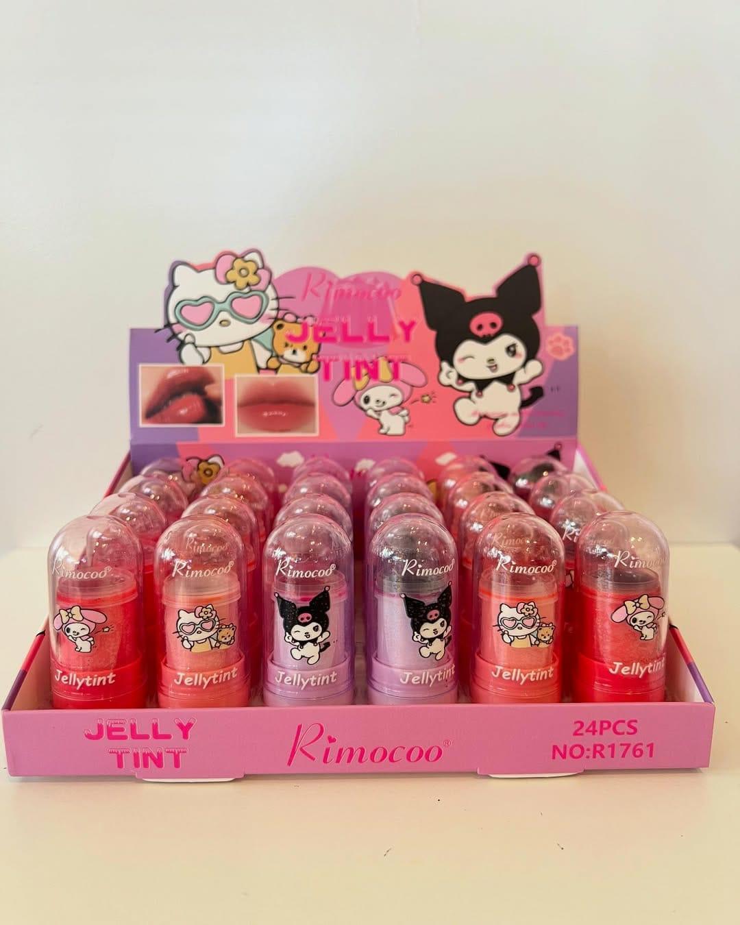 Rimocoo Jelly Lip Gloss 3Pcs Hydrating Long Lasting