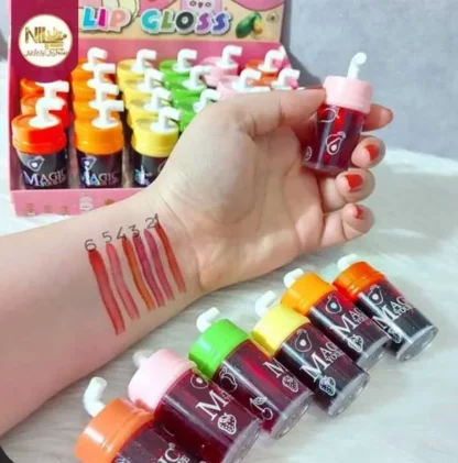 Matte Lip Tint Set of 5 Vibrant Colors