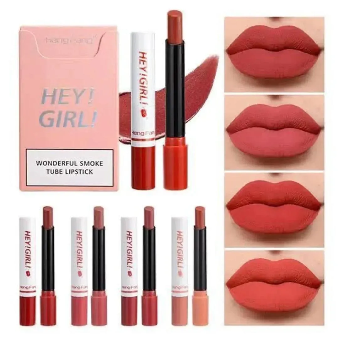 Hey Girl Velvet Matte Lipstick Pack of 4 Shades