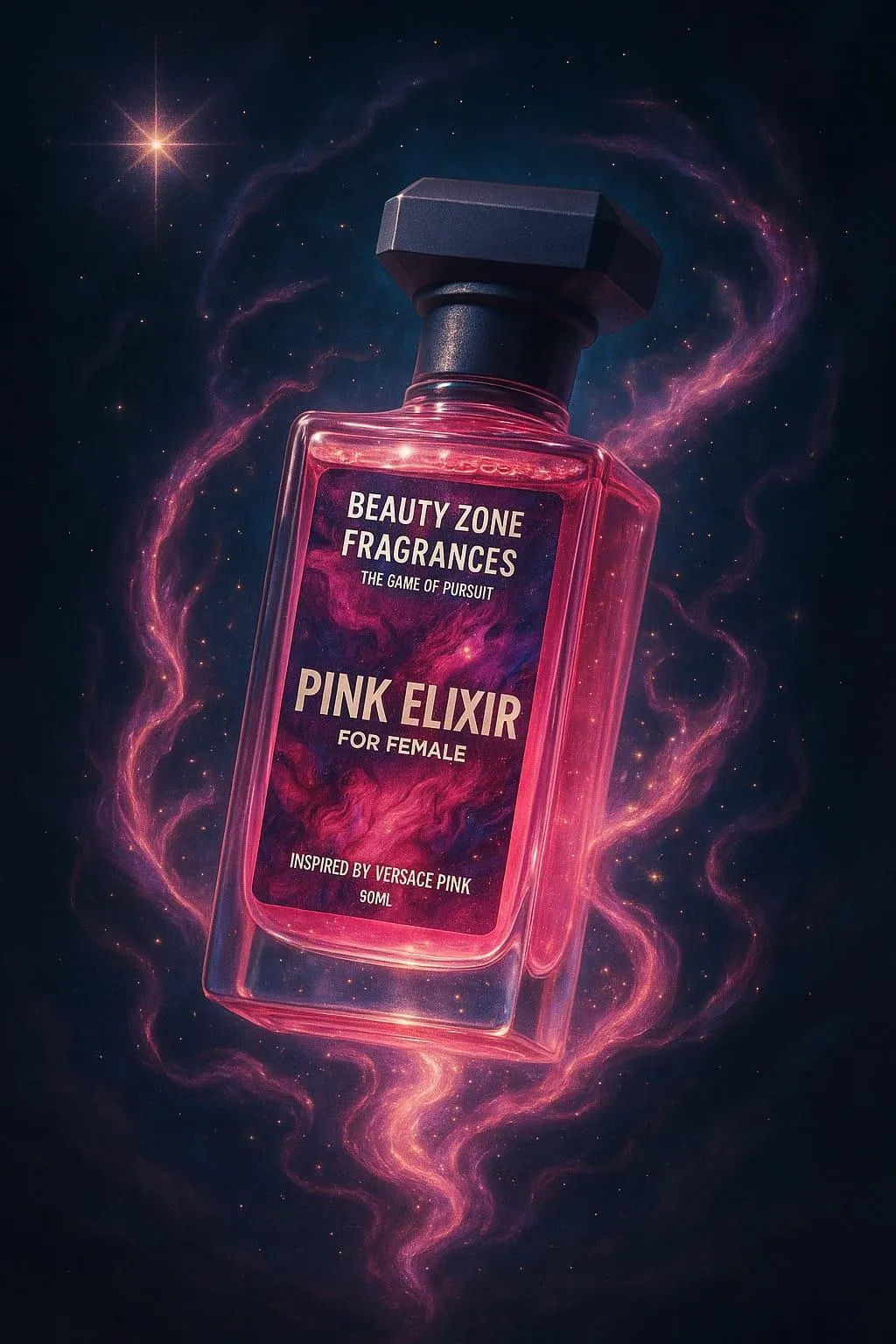 Pink Elixir Woody Perfume for Men 24H Sweat Resistant - Image 2