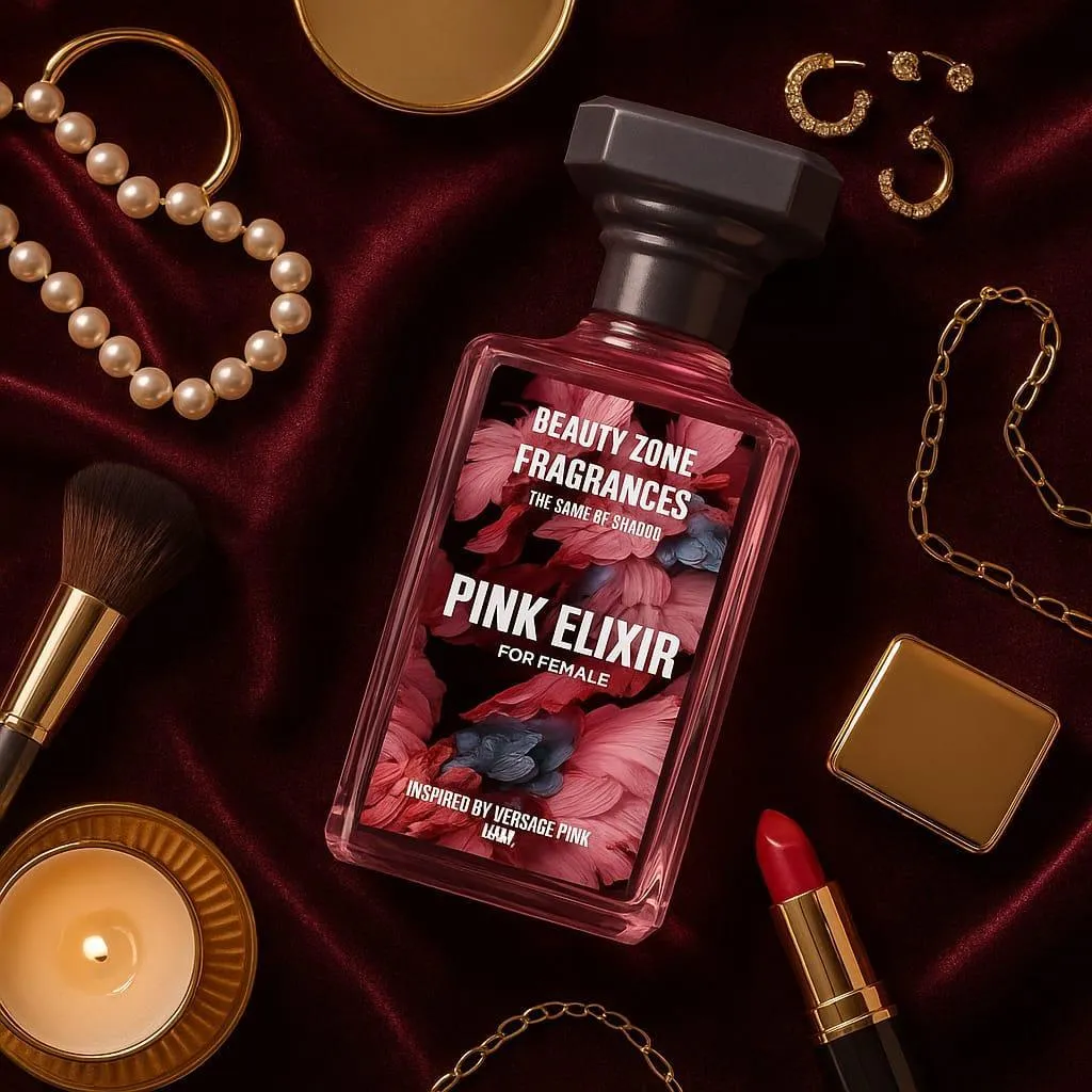 Pink Elixir Woody Perfume for Men 24H Sweat Resistant - Image 3