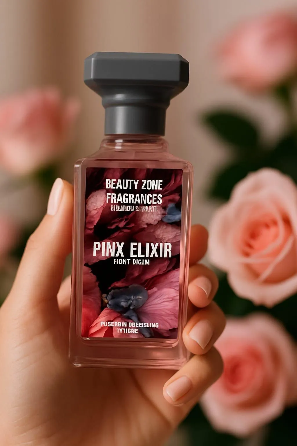 Pink Elixir Woody Perfume for Men 24H Sweat Resistant - Image 4