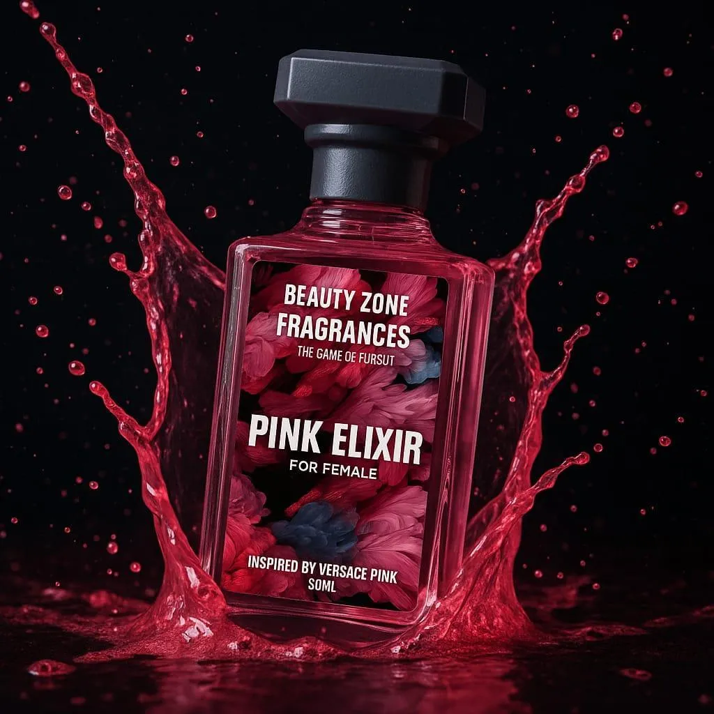 Pink Elixir Woody Perfume for Men 24H Sweat Resistant - Image 5