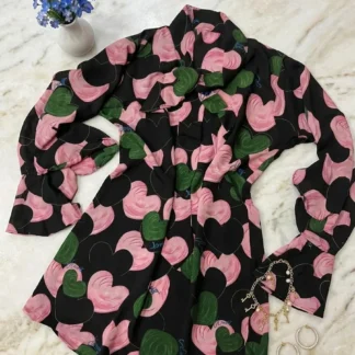 Chiffon Printed Top - Stylish Women's Stitched Wear 1 Pc