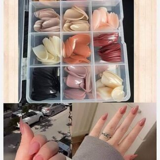 Premium Fake Nails ABS Plastic 288 Colors