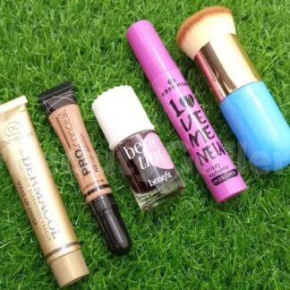 5 in 1 Makeup Set for Women with Brush & Mascara