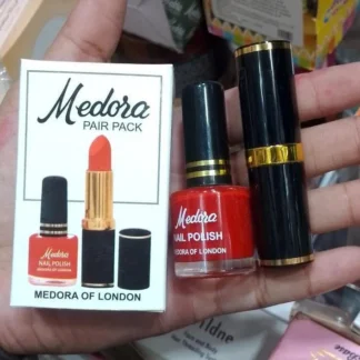Medora Peel-Off Lipstick & Nail Polish Duo