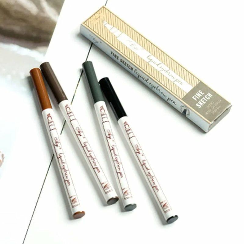 Waterproof Eyebrow Pencil Four Claw Shades - Image 3