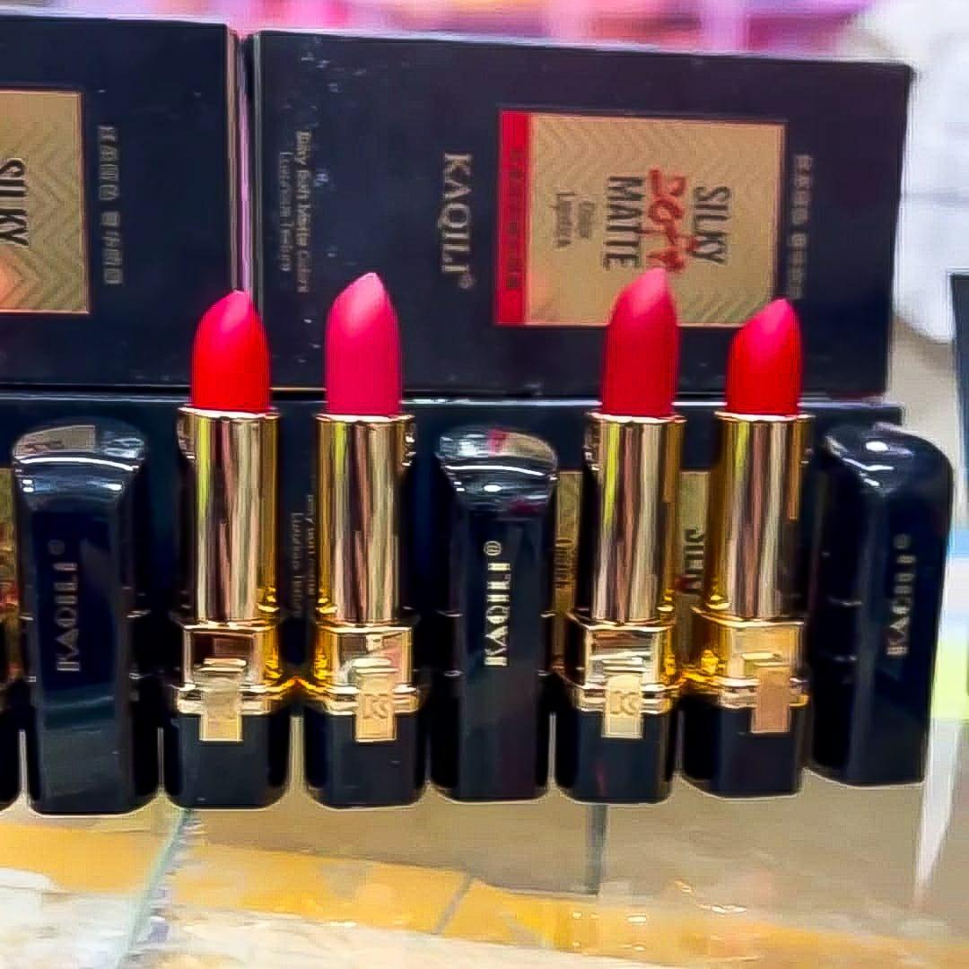 Matte Lipstick Red Shades 6 Pack Long Lasting - Image 3