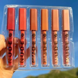 High Pigment Multicolor Lip Gloss 6 Pcs Glossy Finish