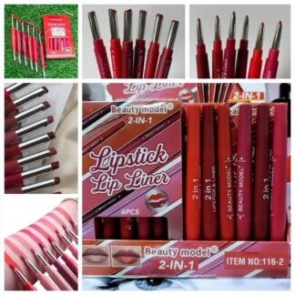 High Pigment Lip Set 6 Pcs Bold Vibrant Lips