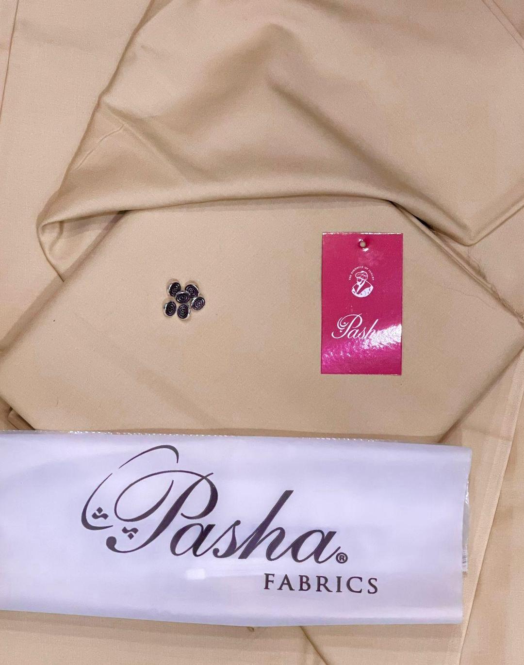 Men's Unstitched Wash & Wear Suit Mustard Pasha - Image 2
