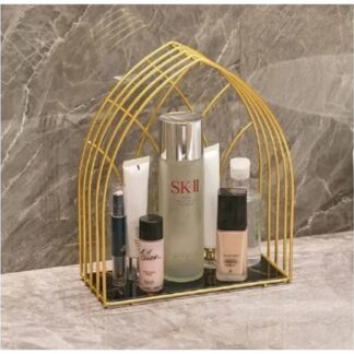 Metal Makeup Organizer Rack for Home & Office