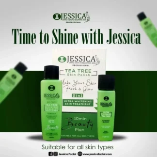 Jessica Tea Tree Skin Polisher 200ml Whitening Set