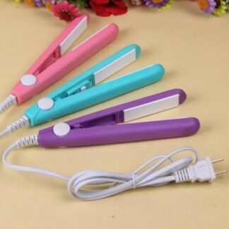 Mini Hair Straightener Pink Blue Purple ABS Travel Style