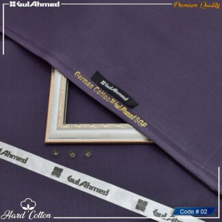 Purple Hard Cotton Suit for Men 8 Button Wedding Party Wear