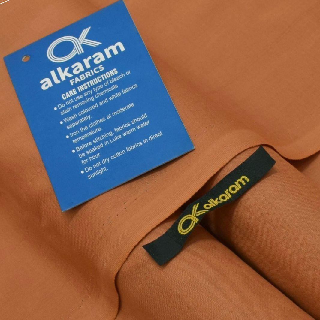 Men's Unstitched Soft Cotton Suit Brown 4.5m - Image 2