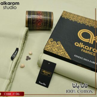 Unstitched Cotton Plain Green Suit for Eid & Weddings