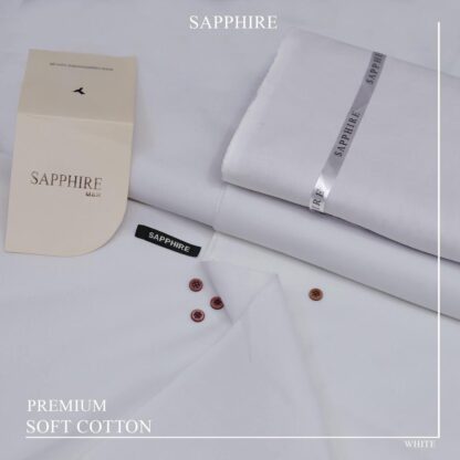 Premium Soft Cotton White Men's