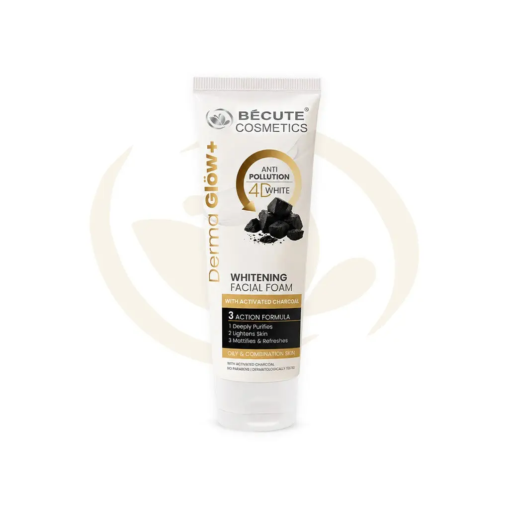 Derma Glow Whitening Facial Foam With Activated Charcoal - Image 2