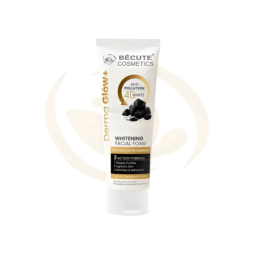 Derma Glow Whitening Facial Foam With Activated Charcoal - Image 4