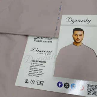 Dynasty Unstitched Shalwar Kameez Pink Wash & Wear