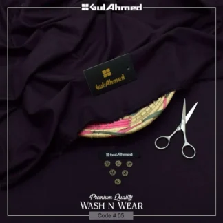 Men's Purple Wash & Wear Suit Plain Summer