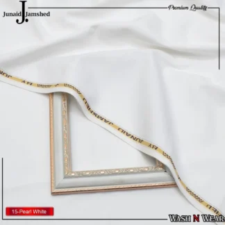 Men's Wash & Wear Suit Off-White Pearl