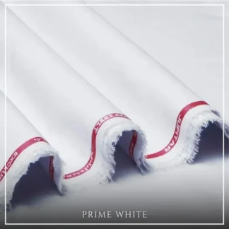 Men's White Wash & Wear Plain Suit Summer Eid Formal