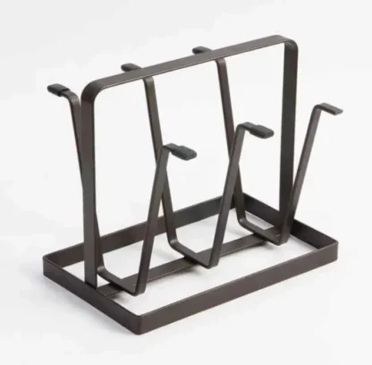 6-Hook Metal Mug Holder for Kitchen