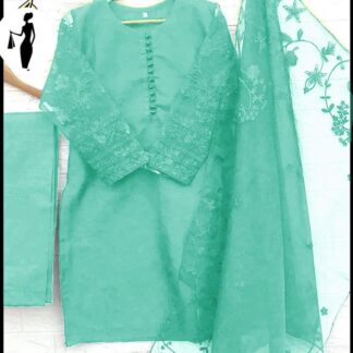 Premium Quality 3-Piece Suit for Women with Embroidery