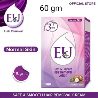 EU Hair Removal Cream 60gm Safe Smooth for Normal Skin