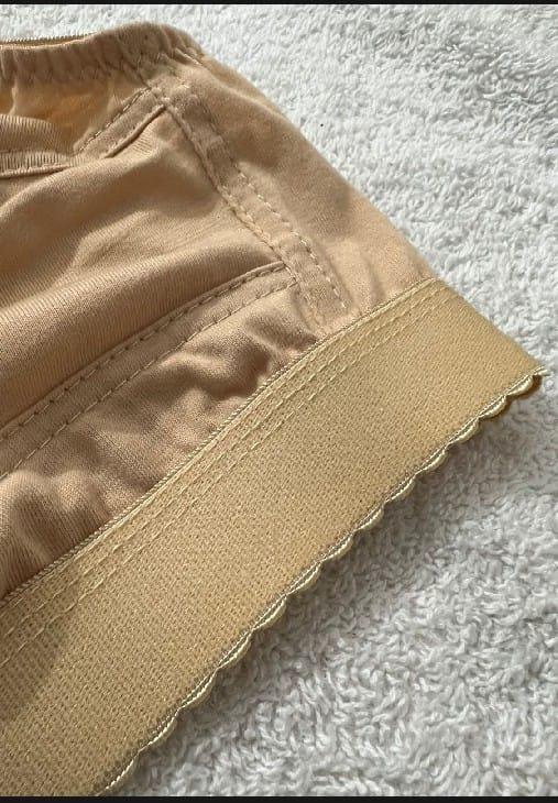 Beige Cotton Non-Padded Bra Adjustable Straps Sizes 32-42 - Image 3
